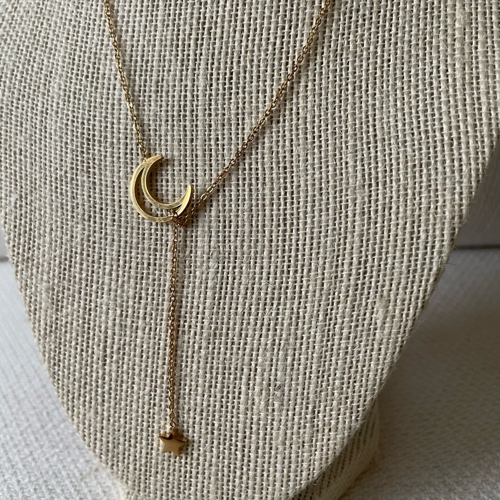 Moon & Stars Necklace - Picture 4 of 4